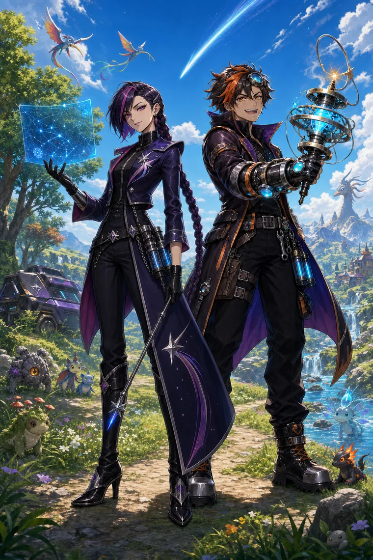 Team Comet — Tessa and Tommy